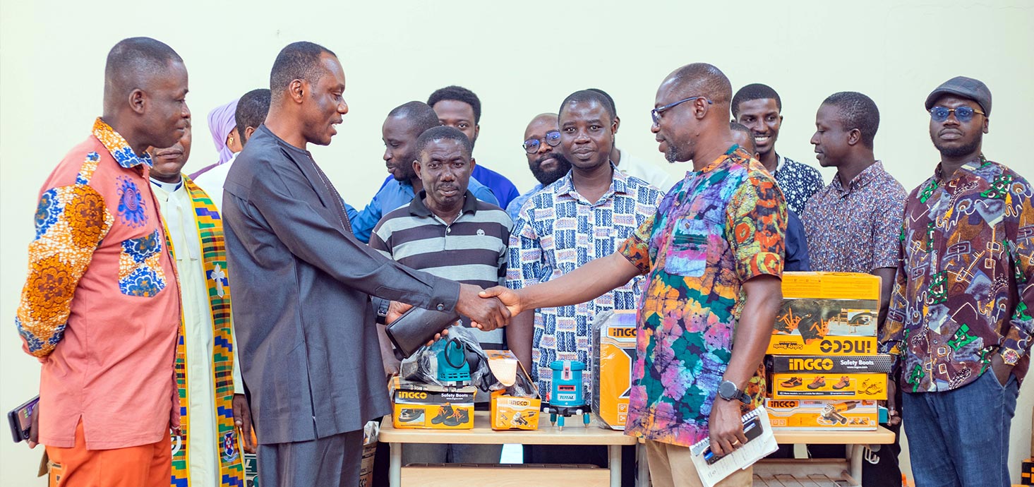 Commissioning of Equipment for Training in Ceiling and Drywall Construction Under a GSDF Project