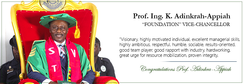 VC, Prof. Ing. K. Adinkrah-Appiah